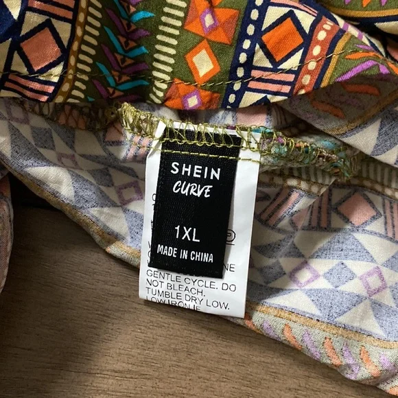 SHEIN Curve Summer Dress 1XL XL - Picture 4 of 4